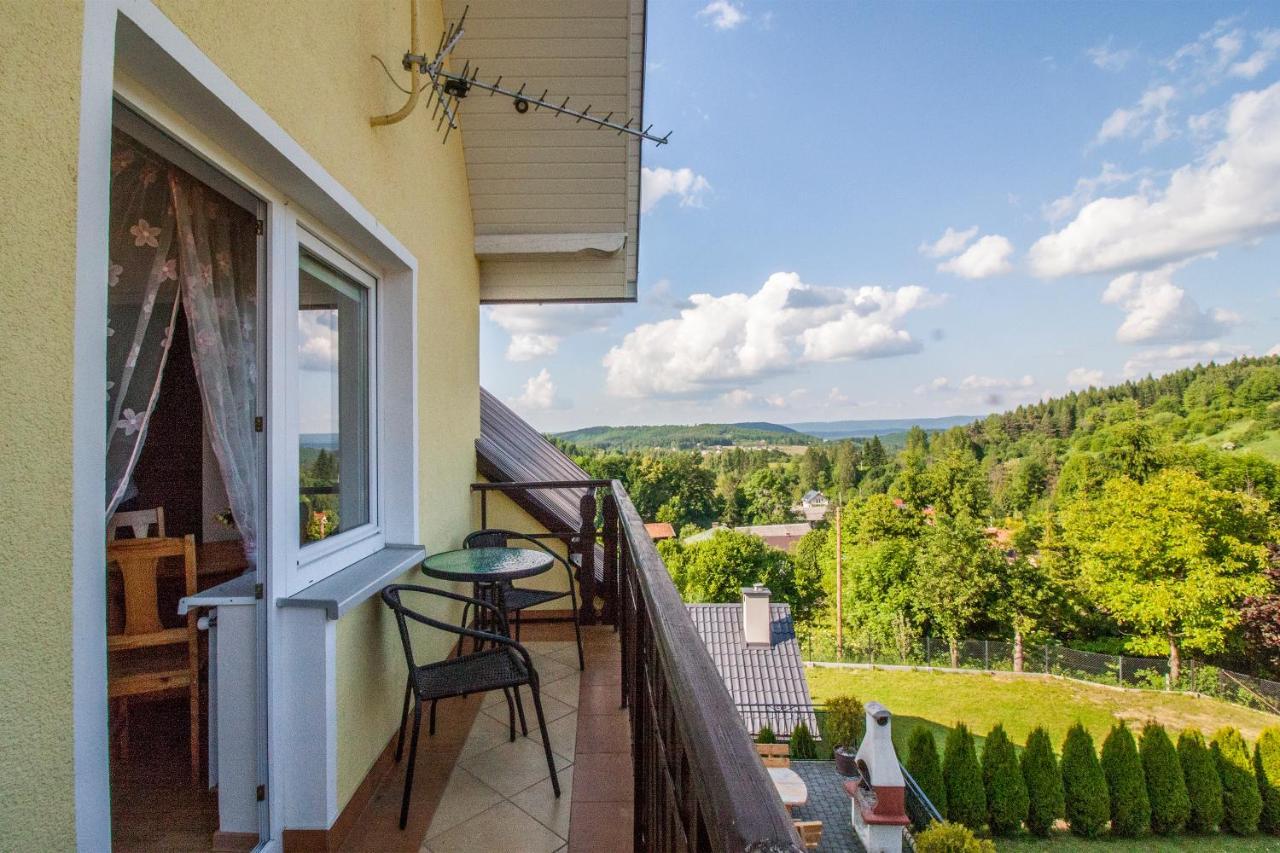 Bieszczadzkie Wzgorze Apartment Myczkow ภายนอก รูปภาพ