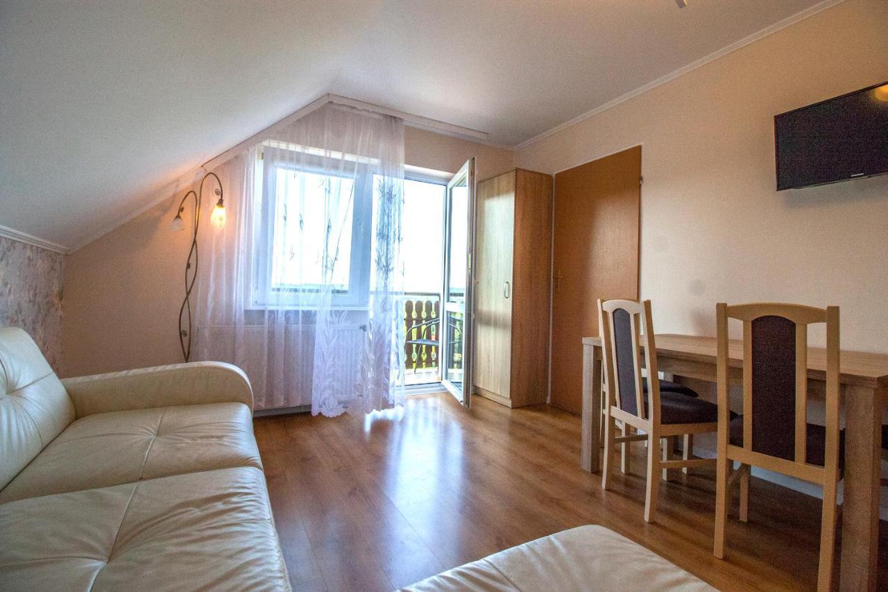 Bieszczadzkie Wzgorze Apartment Myczkow ภายนอก รูปภาพ