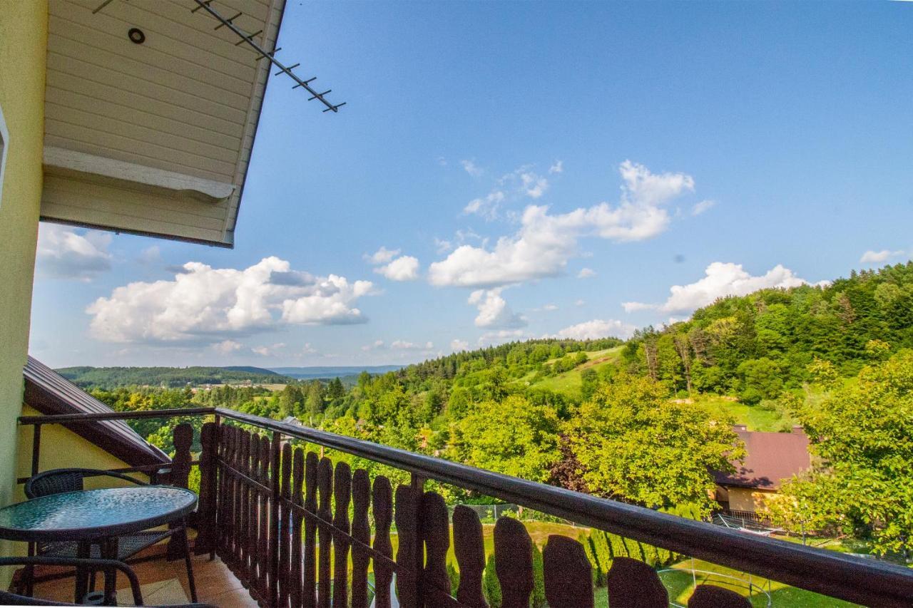 Bieszczadzkie Wzgorze Apartment Myczkow ภายนอก รูปภาพ